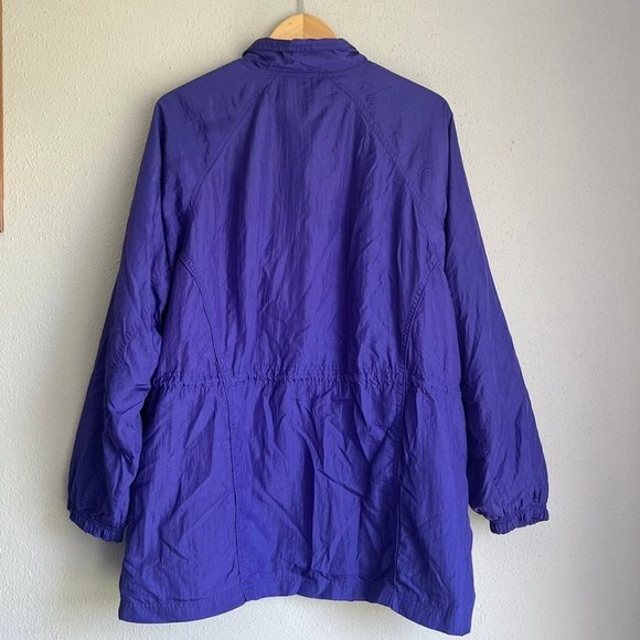 Vintage JC Penny Olympics Trench Track Warm up Coat Size L - Picture 2 of 7